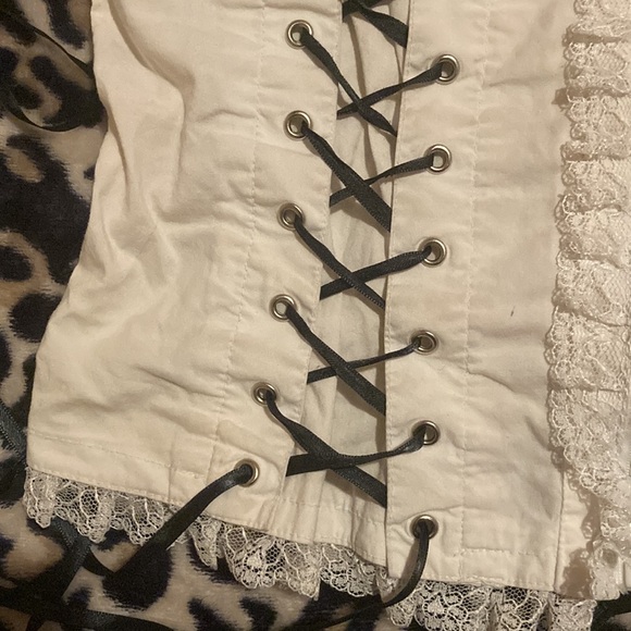 TRIPP NYC Lace-Up Corset Top - Picture 5 of 16